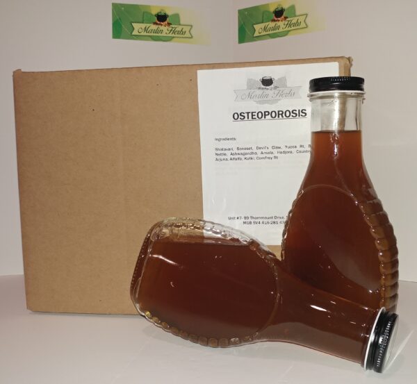 osteoporosis treatment - herbal remedy for weak bones marlin herbs